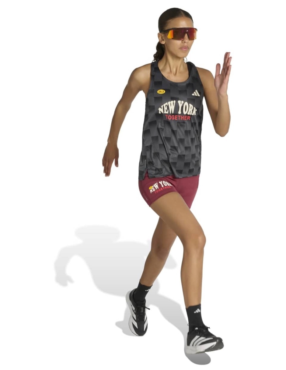 Malla para correr Adizero Seasonal compresión media para mujer 5