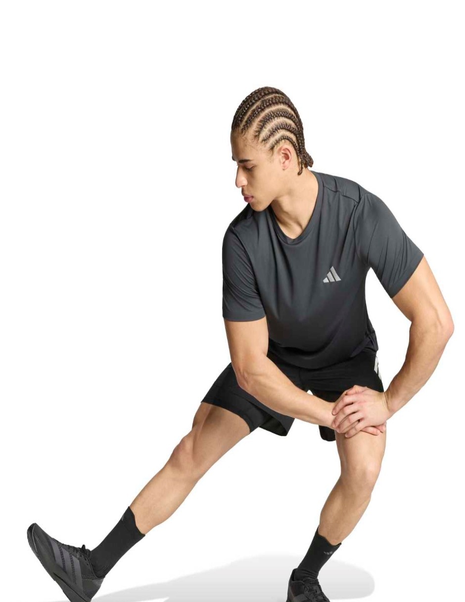 Playera deportiva para correr de hombre 4