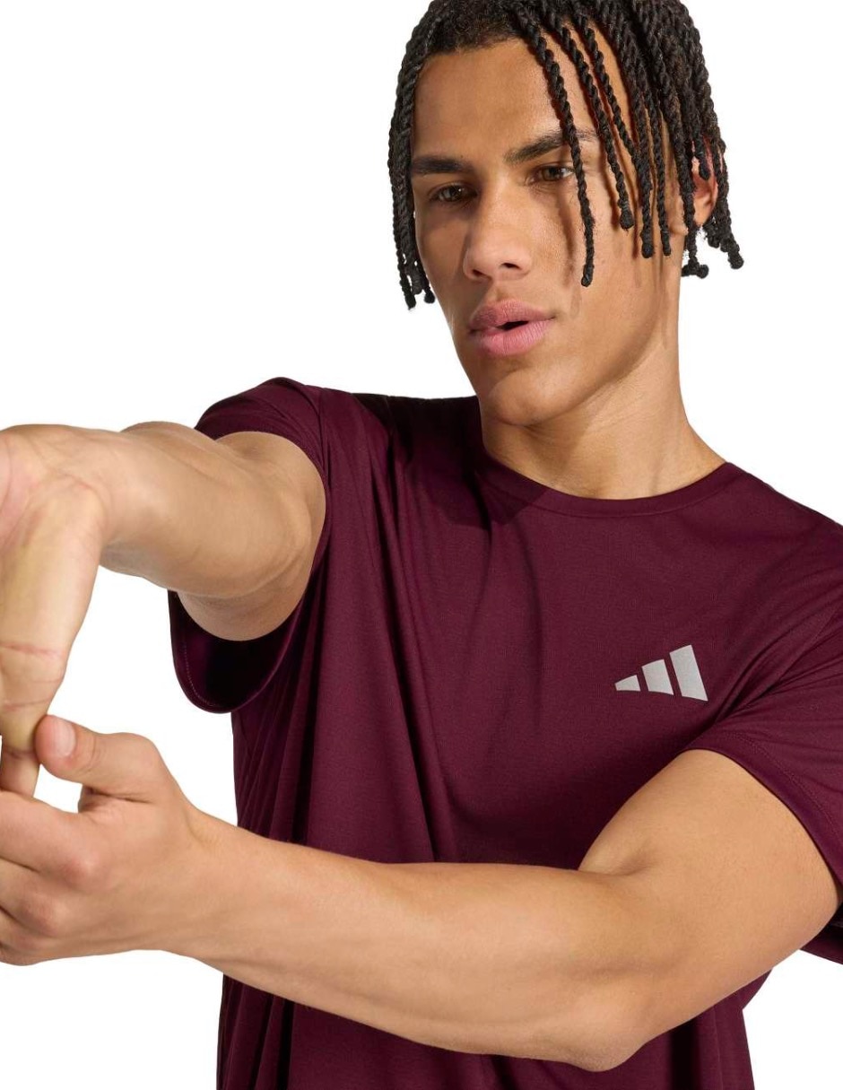 Playera deportiva para correr de hombre 7