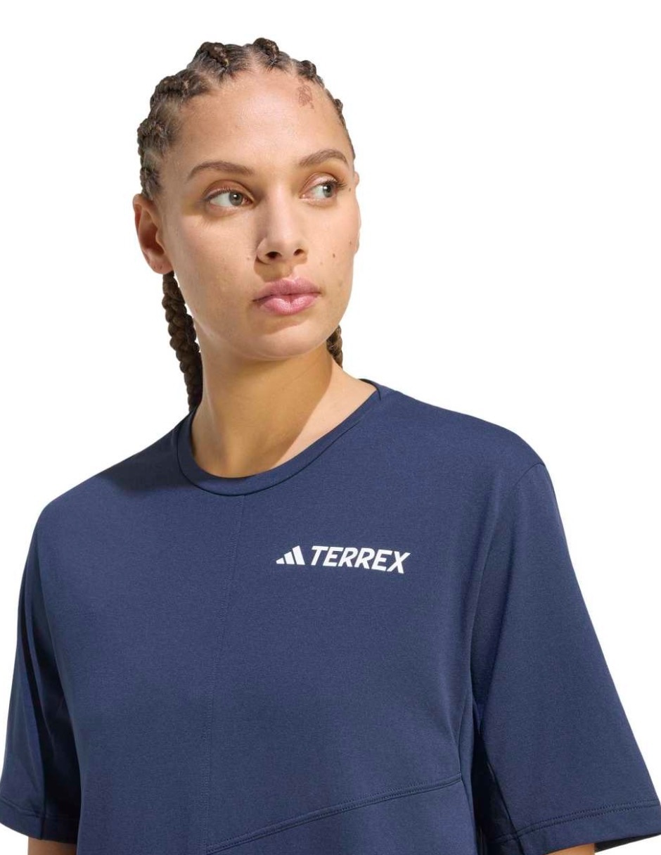 Playera deportiva para montañismo de mujer 4