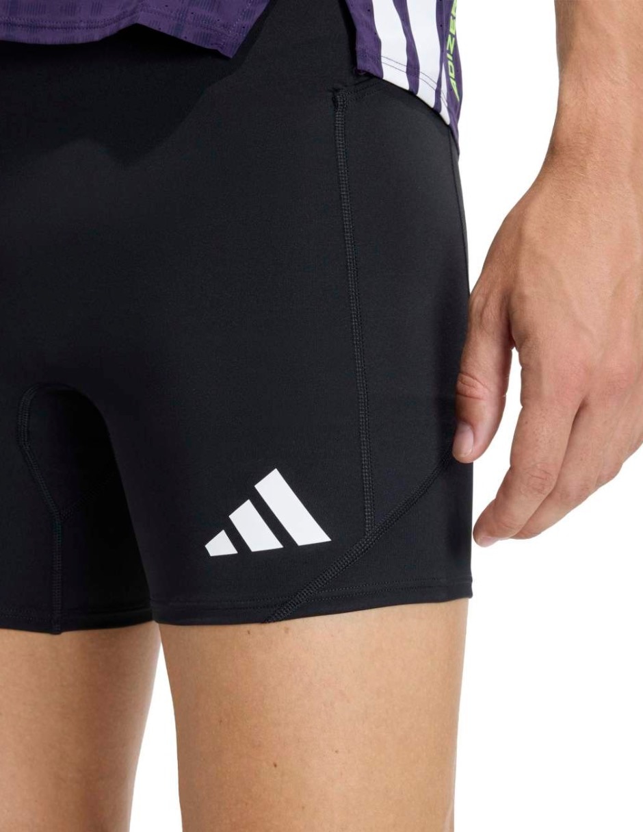 Malla Adidas Adizero Train For Races compresión media para hombre