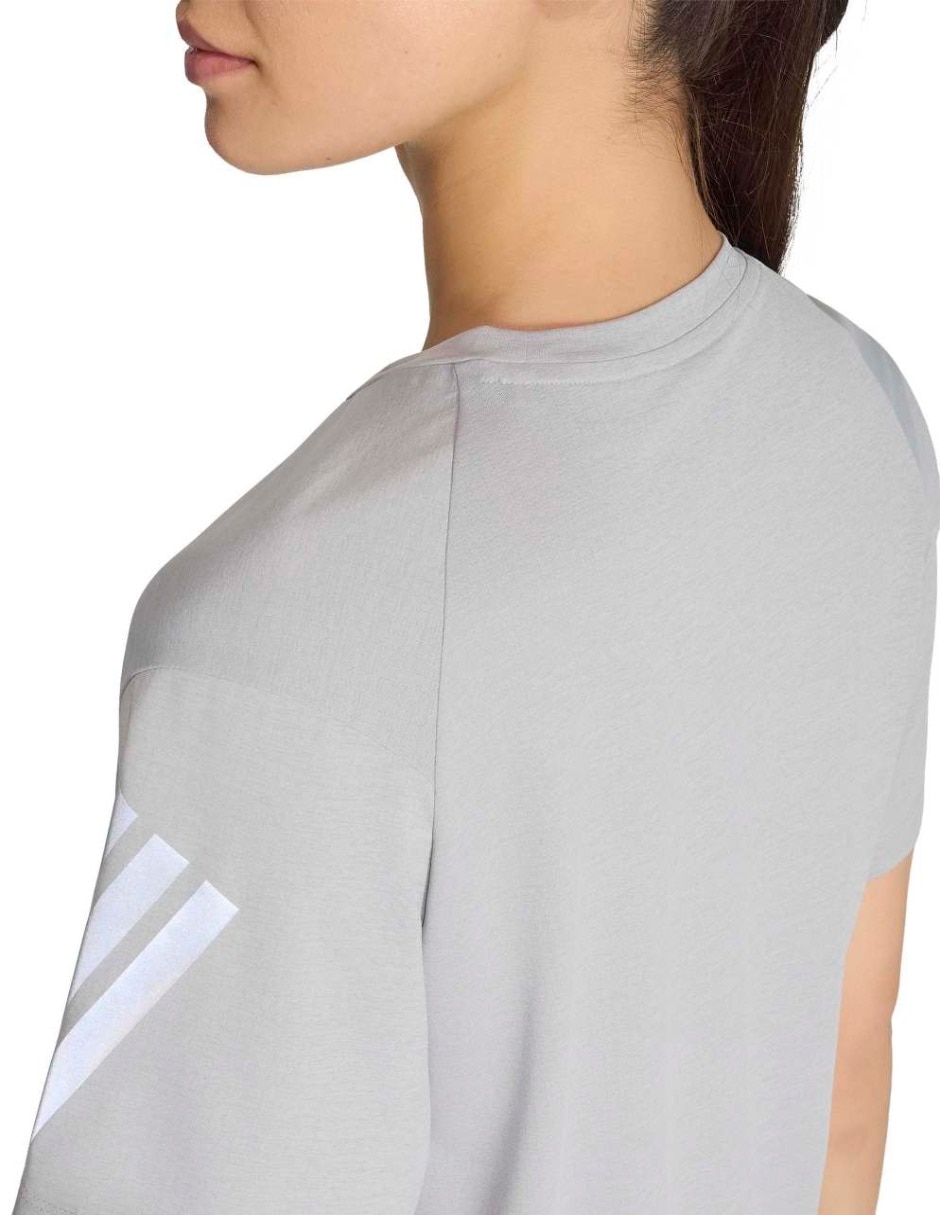 Playera deportiva para correr de mujer 7