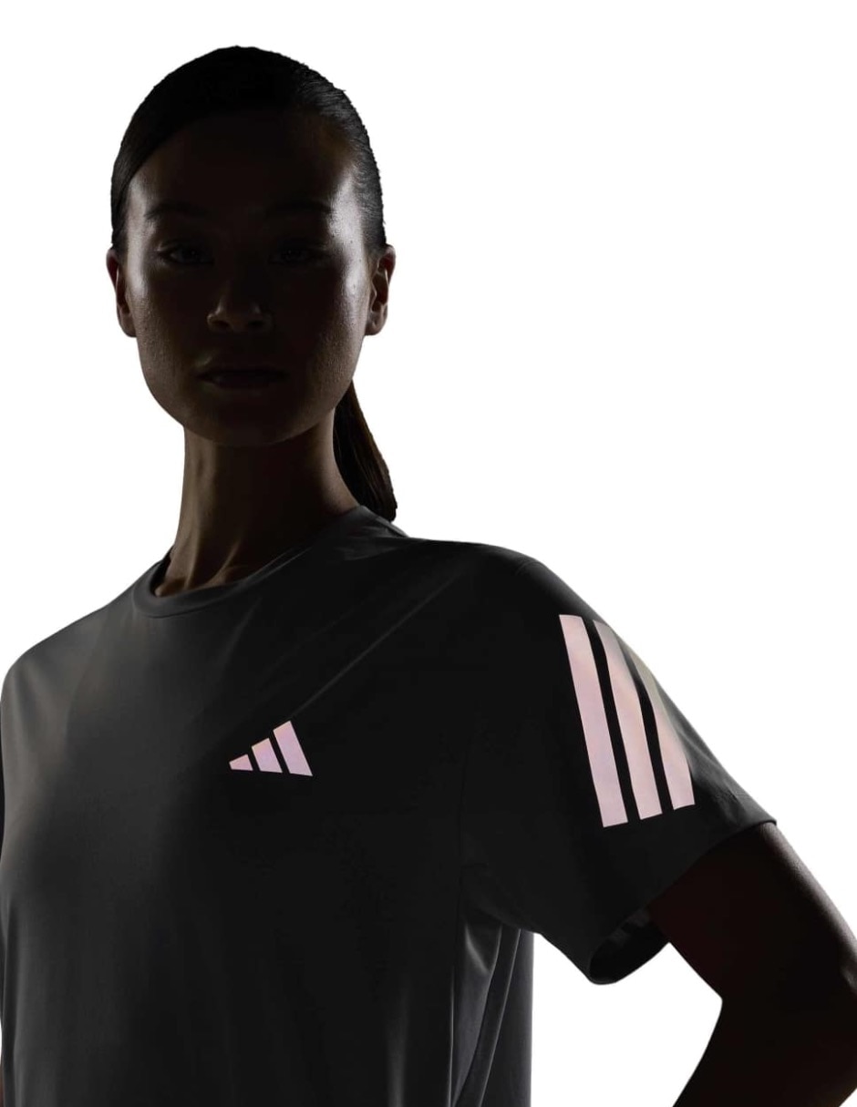 Playera deportiva para correr de mujer 4