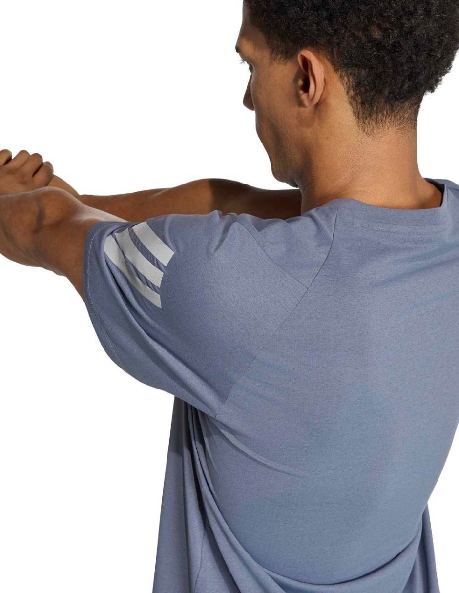 Playera deportiva para correr de hombre 5