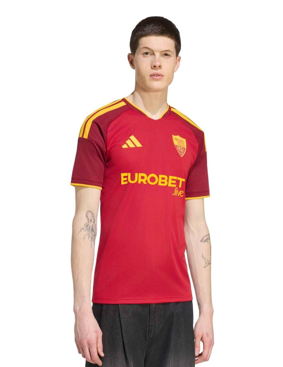 Jersey de a.s roma tercer equipo de manga corta para hombre