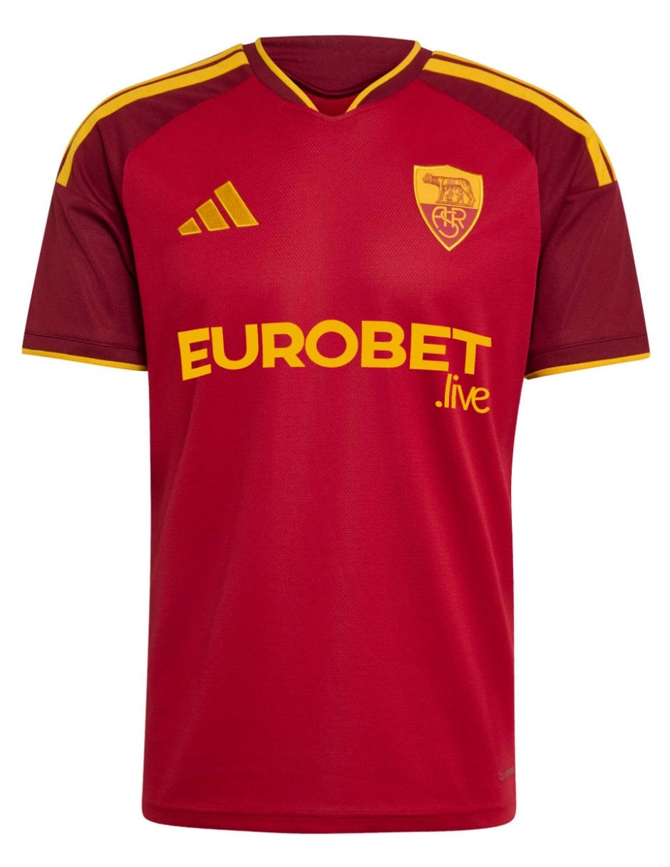 Jersey de a.s roma tercer equipo de manga corta para hombre 2