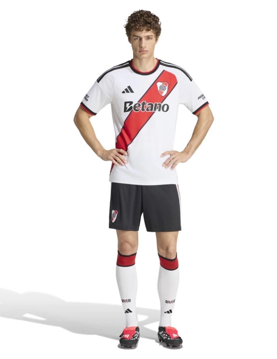 Jersey de club atlético river plate tercer equipo de manga corta para hombre 6