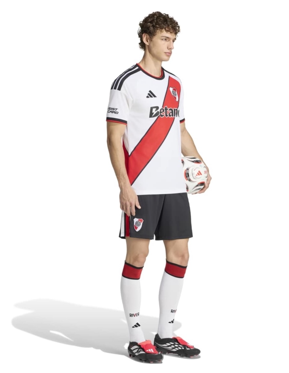 Jersey de club atlético river plate tercer equipo de manga corta para hombre 8