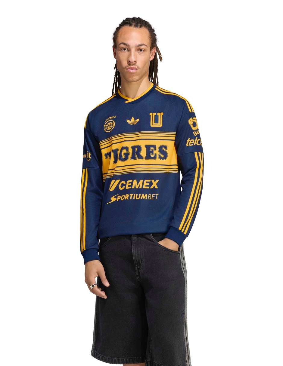 Jersey de Tigres UANL Tercer equipo manga larga para hombre Jersey de Tigres UANL Tercer equipo manga larga para hombre