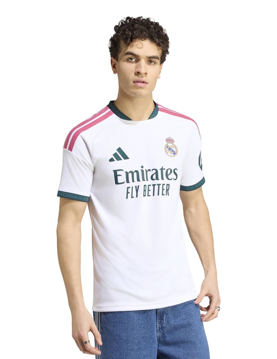 Jersey de Real Madrid Club de fútbol Tercer equipo de manga corta Adidas para hombre