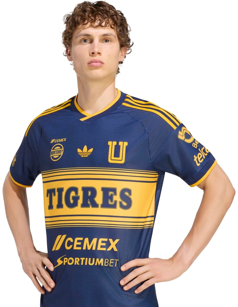 Jersey de tigres uanl tercer equipo de manga corta para hombre 2