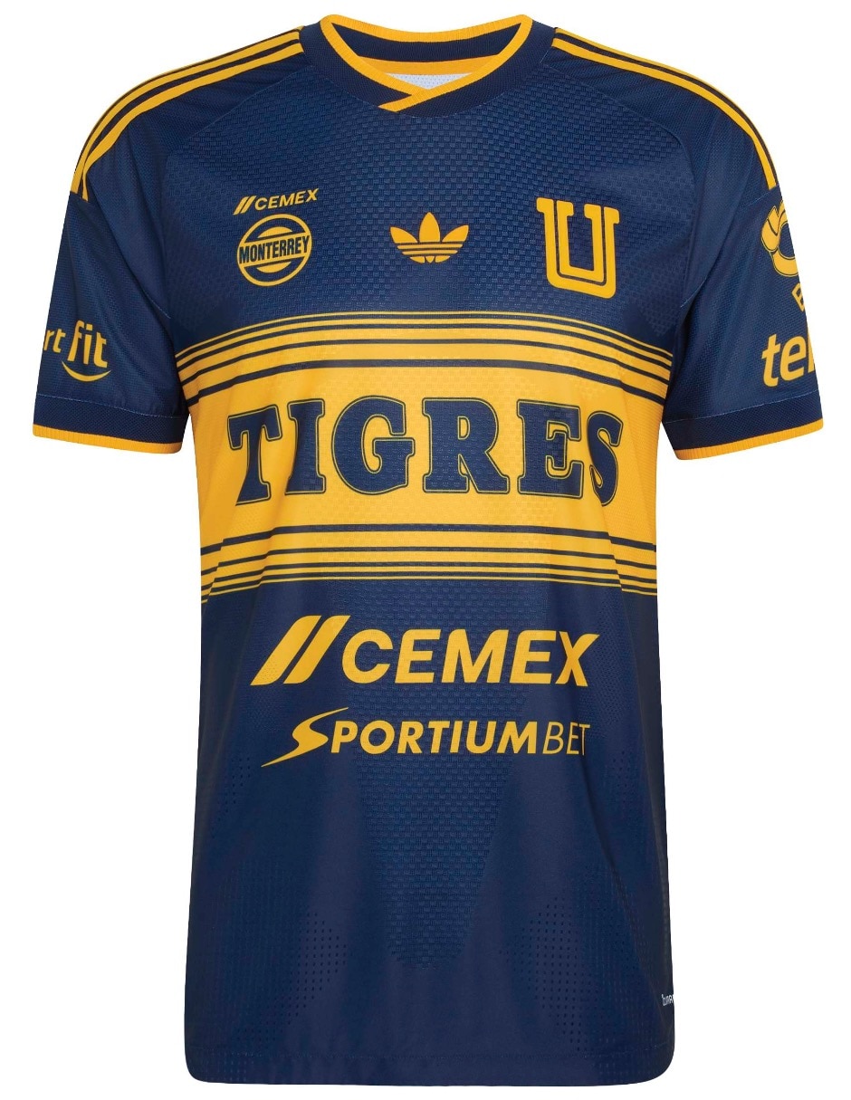 Jersey de tigres uanl tercer equipo de manga corta para hombre 3