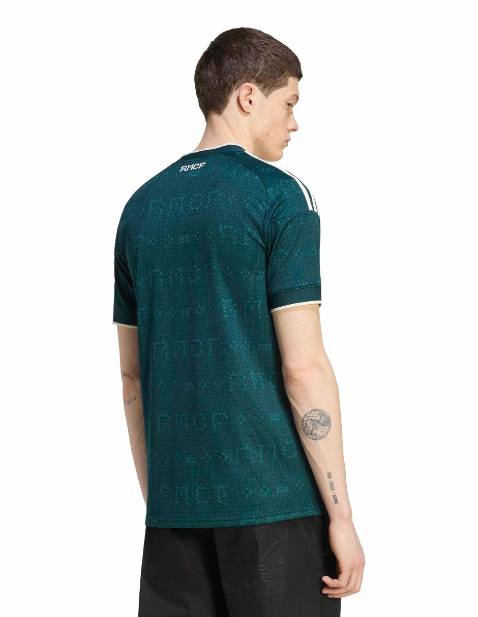 Jersey de Real Madrid Club de fútbol Tercer equipo manga corta para hombre 3