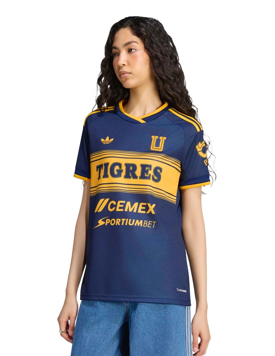 Jersey de Tigres UANL Tercer equipo manga corta para mujer Jersey de Tigres UANL Tercer equipo manga corta para mujer