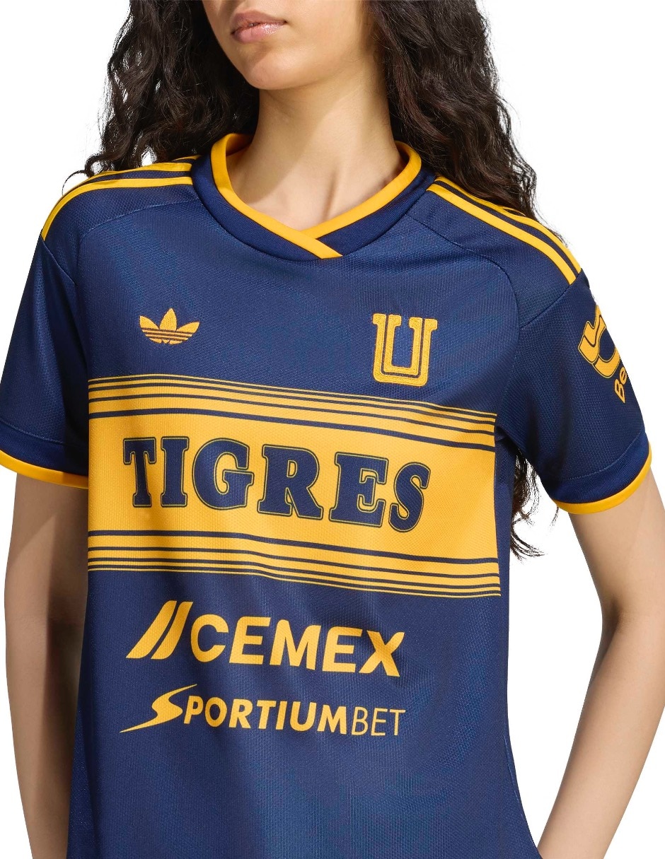 Jersey de Tigres UANL Tercer equipo manga corta para mujer 3
