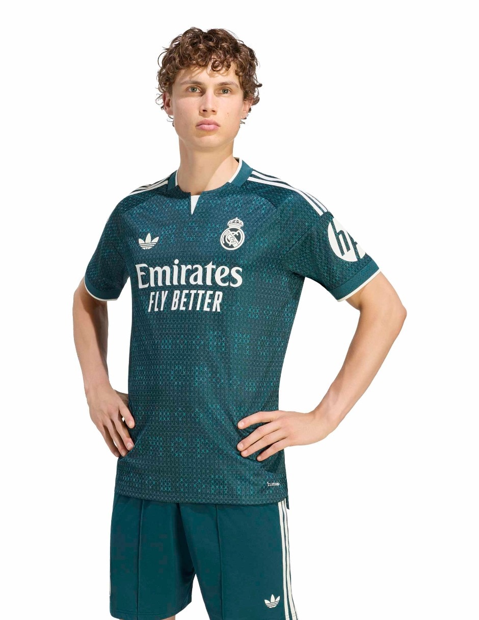 Jersey de Real Madrid Club de fútbol Tercer equipo manga corta para hombre Jersey de Real Madrid Club de fútbol Tercer equipo manga corta para hombre
