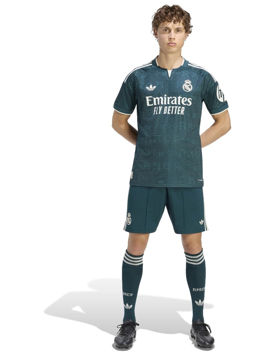 Jersey de Real Madrid Club de fútbol Tercer equipo manga corta para hombre 6