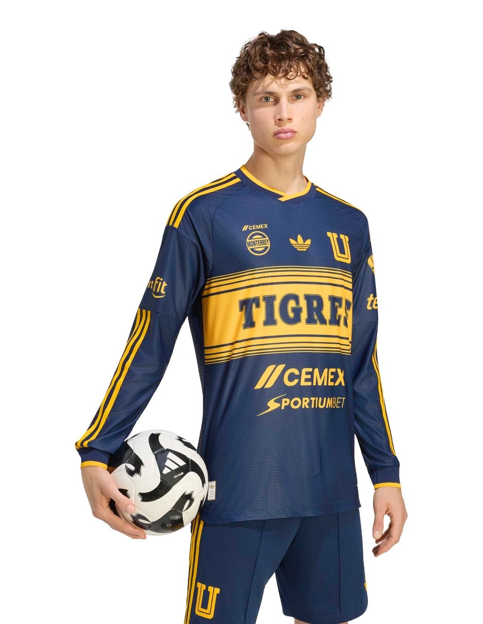 Jersey de Tigres UANL Tercer equipo manga larga para hombre Jersey de Tigres UANL Tercer equipo manga larga para hombre