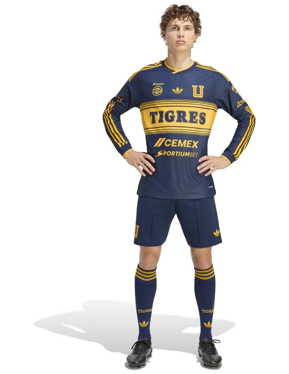 Jersey de Tigres UANL Tercer equipo manga larga para hombre 5