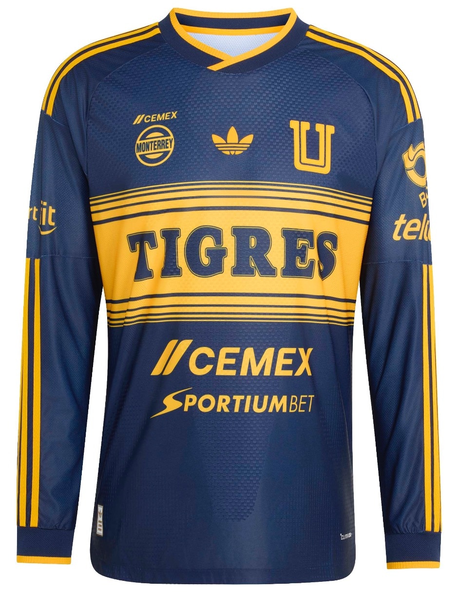 Jersey de Tigres UANL Tercer equipo manga larga para hombre 8