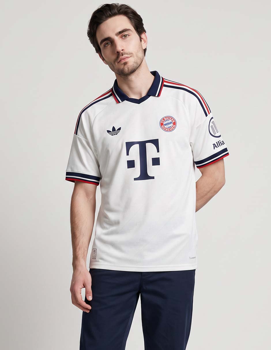 Jersey de bayern munich tercer equipo de manga corta para hombre