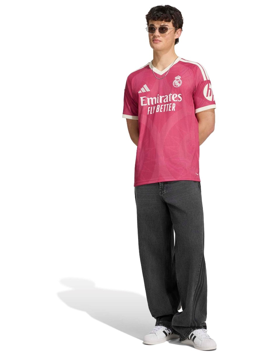 Jersey de Real Madrid Club de Fútbol Tercer equipo manga corta para hombre 6