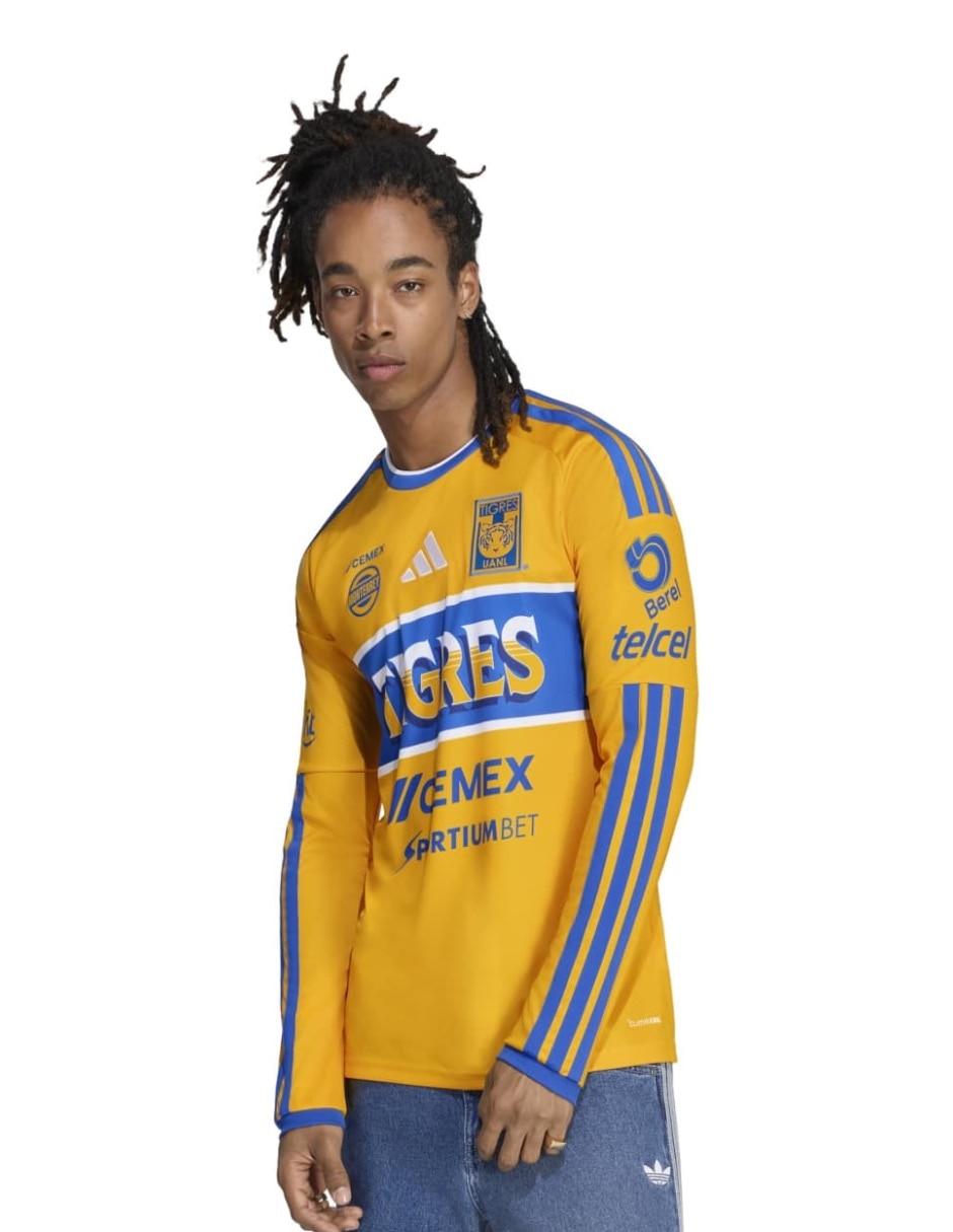 Jersey de tigres uanl tercer equipo de manga corta para hombre