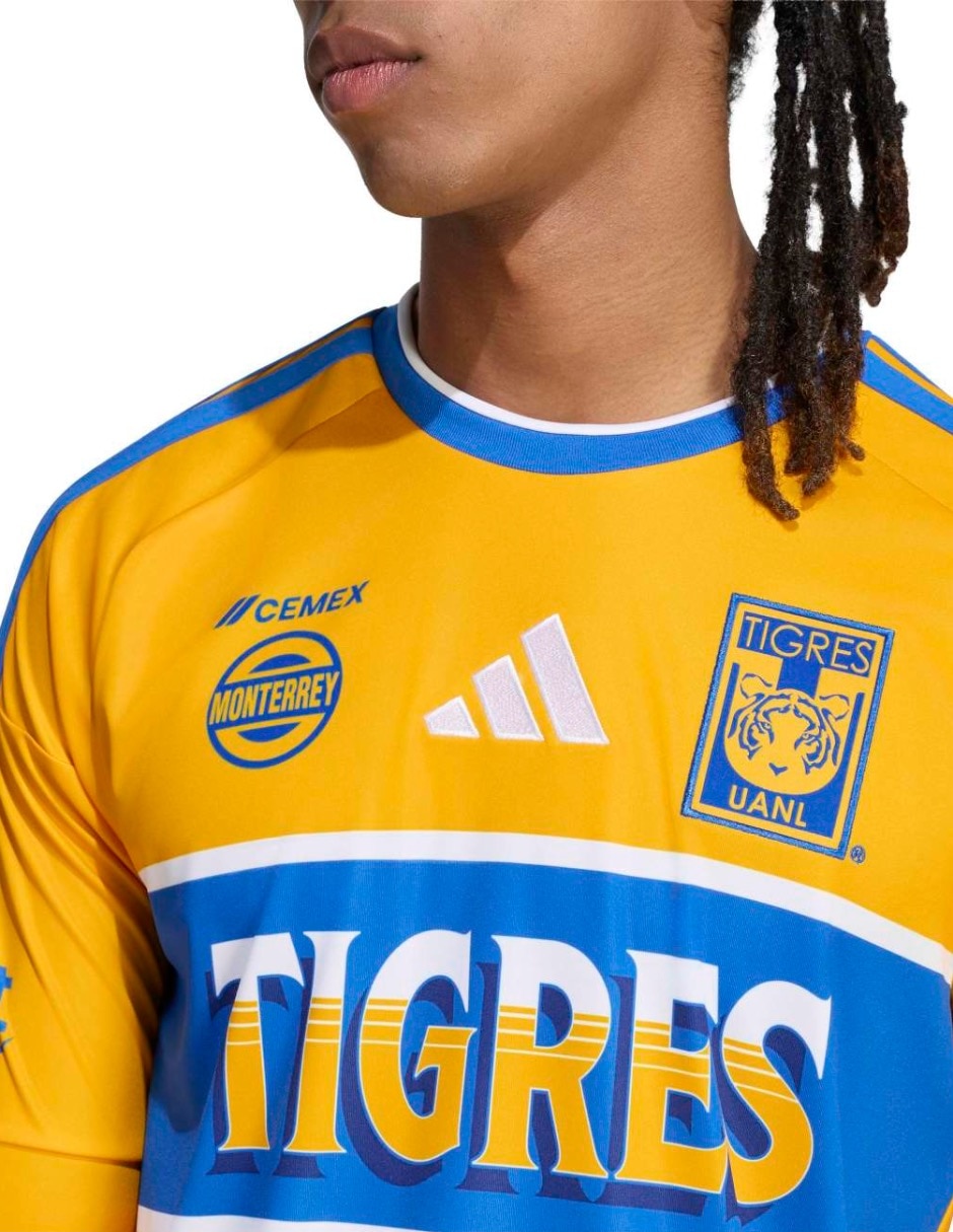 Jersey de tigres uanl tercer equipo de manga corta para hombre 5