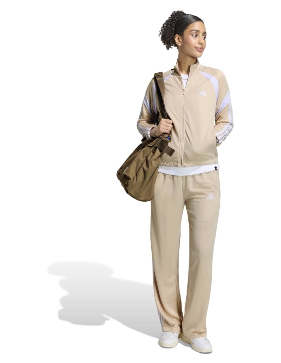 Conjunto deportivo regular con elástico para mujer 8