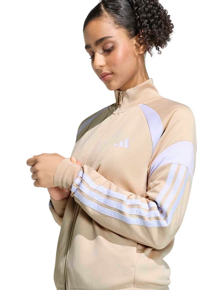 Conjunto deportivo regular con elástico para mujer 3