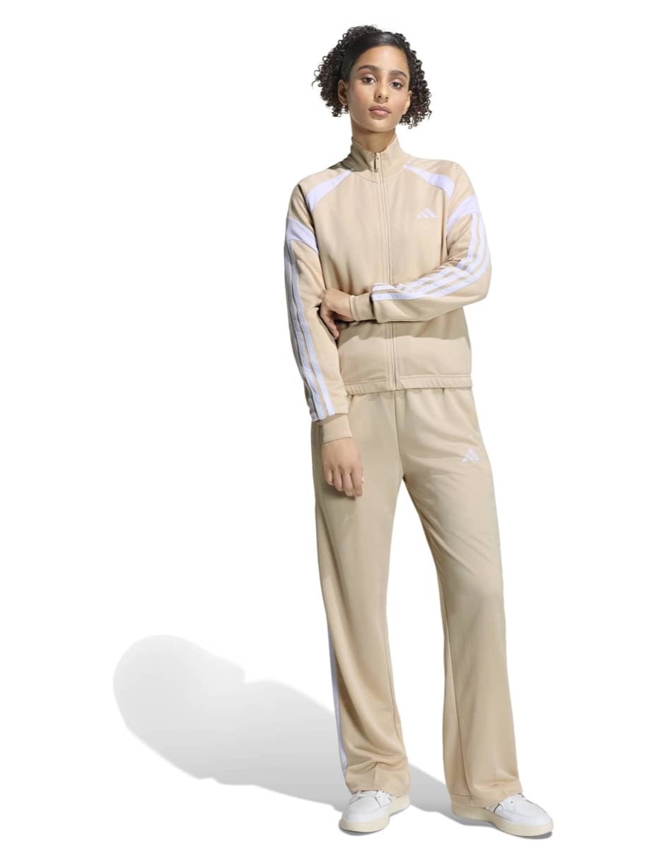 Conjunto deportivo regular con elástico para mujer