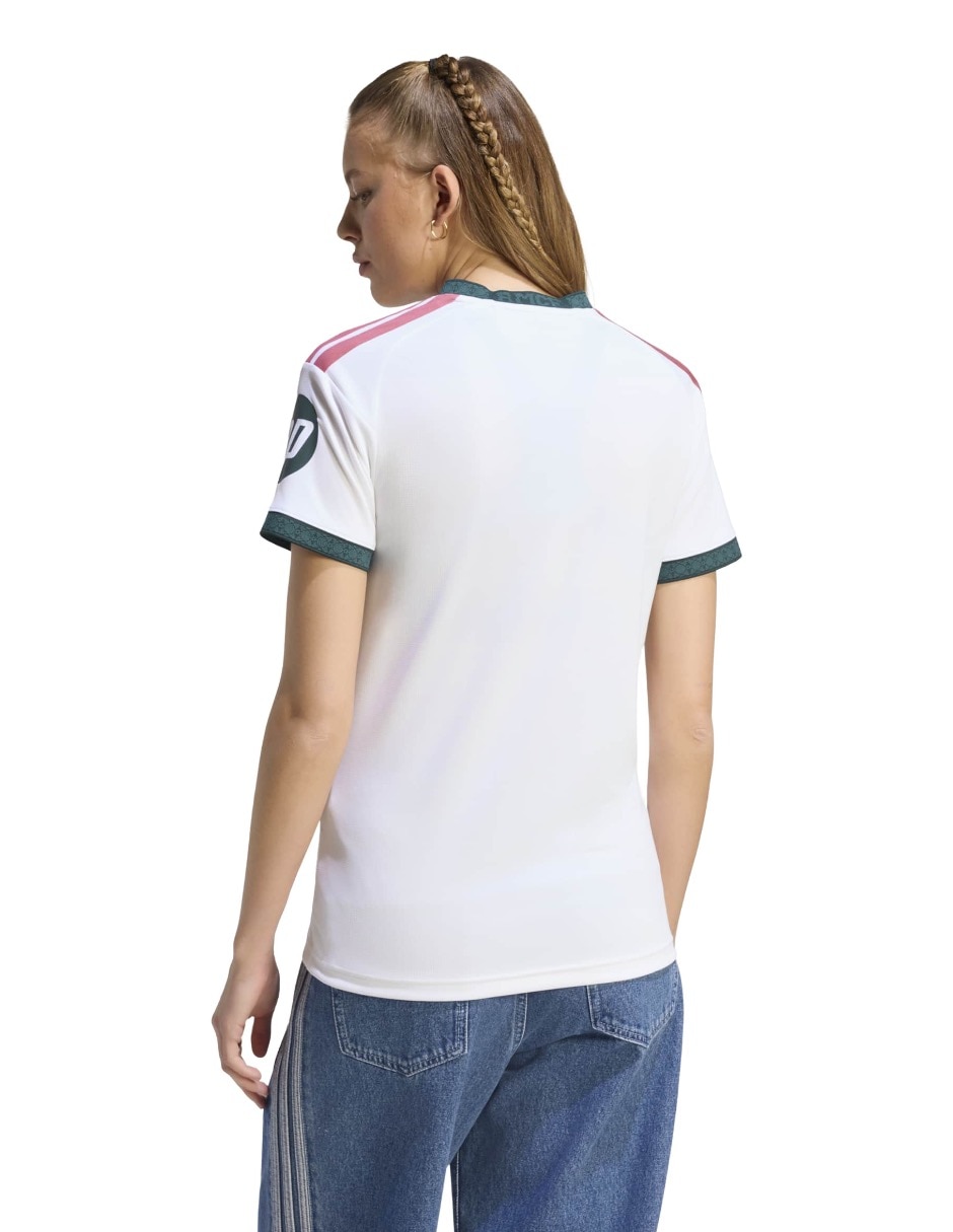 Jersey de Real Madrid Club de fútbol Tercer equipo de manga corta Adidas para mujer