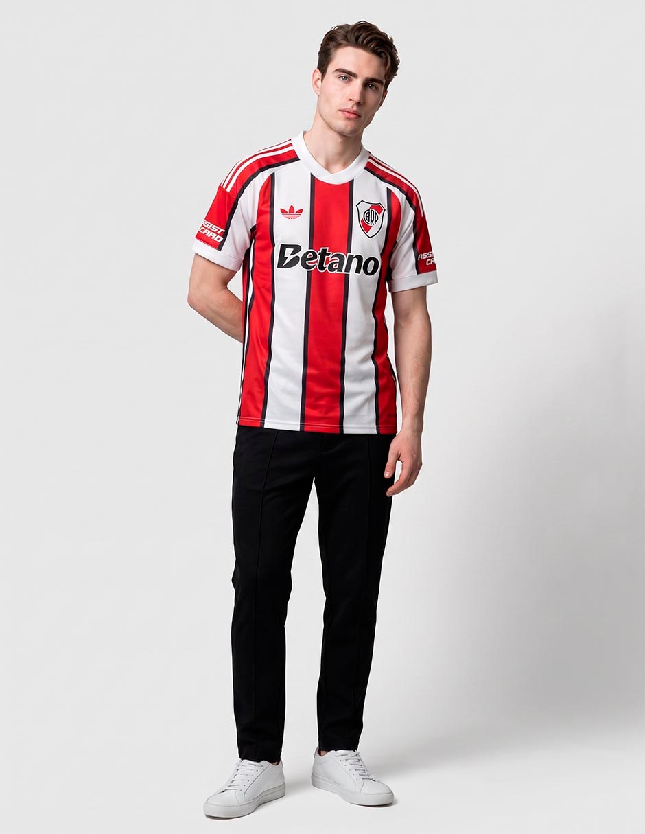 Jersey de club atlético river plate tercer equipo manga corta para hombre Jersey de club atlético river plate tercer equipo manga corta para hombre