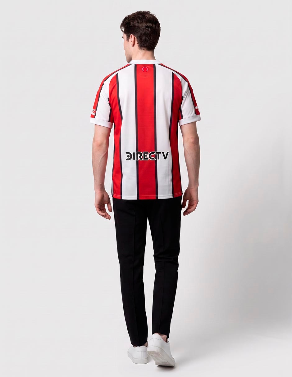 Jersey de club atlético river plate tercer equipo manga corta para hombre 3