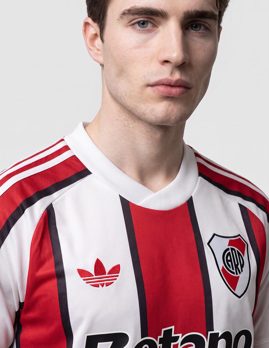 Jersey de club atlético river plate tercer equipo manga corta para hombre 2