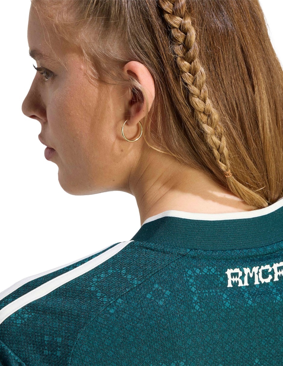 Jersey de Real Madrid Club de fútbol Tercer equipo manga corta para mujer 5