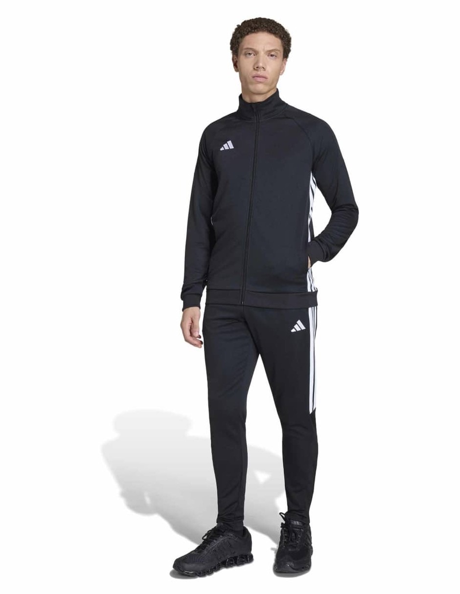 Conjunto deportivo regular con elástico para hombre
