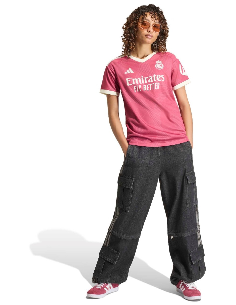 Jersey de Real Madrid Club de Fútbol Tercer equipo manga corta para mujer 2