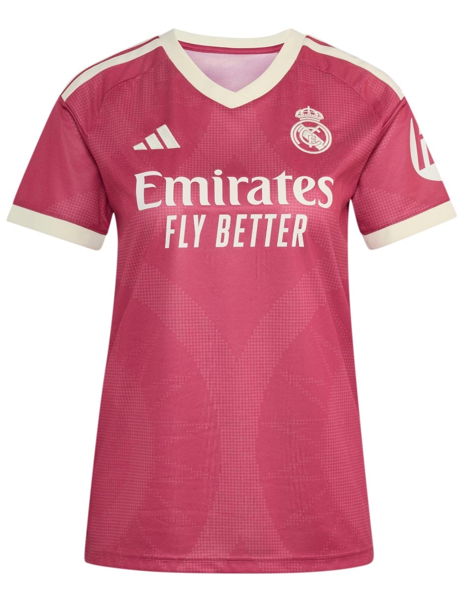 Jersey de Real Madrid Club de Fútbol Tercer equipo manga corta para mujer 4