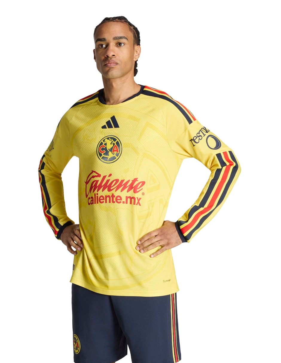 Jersey de Club América local manga larga Adidas para hombre