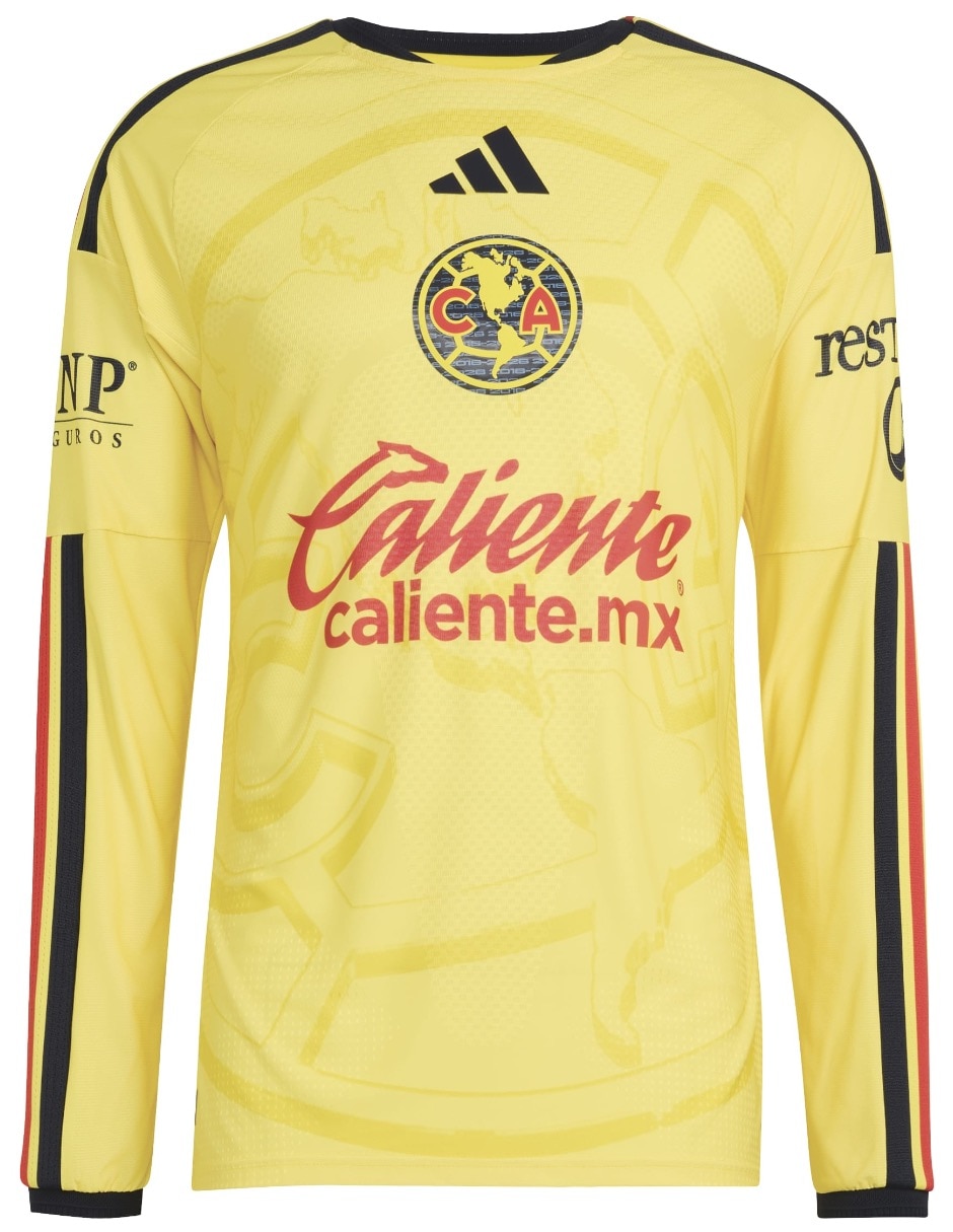 Jersey de Club América local manga larga Adidas para hombre