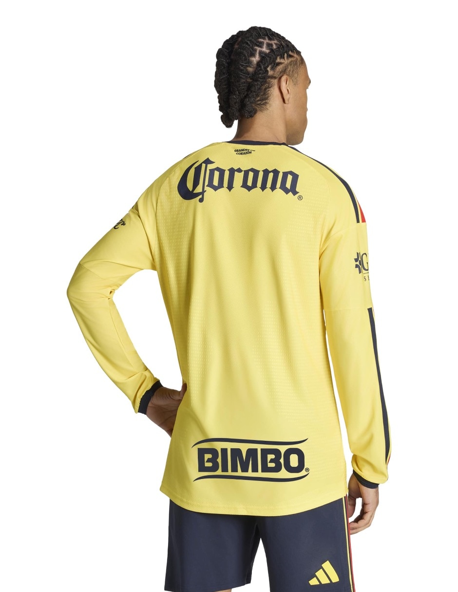 Jersey de Club América local manga larga Adidas para hombre