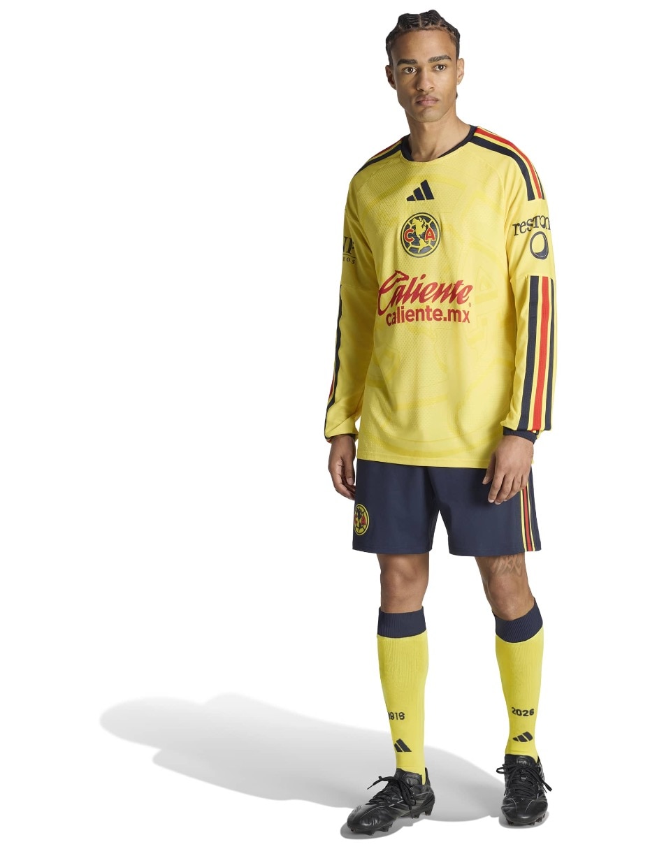 Jersey de Club América local manga larga Adidas para hombre