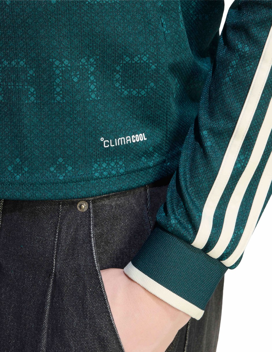 Jersey de Real Madrid Club de fútbol Tercer equipo manga larga para hombre 5