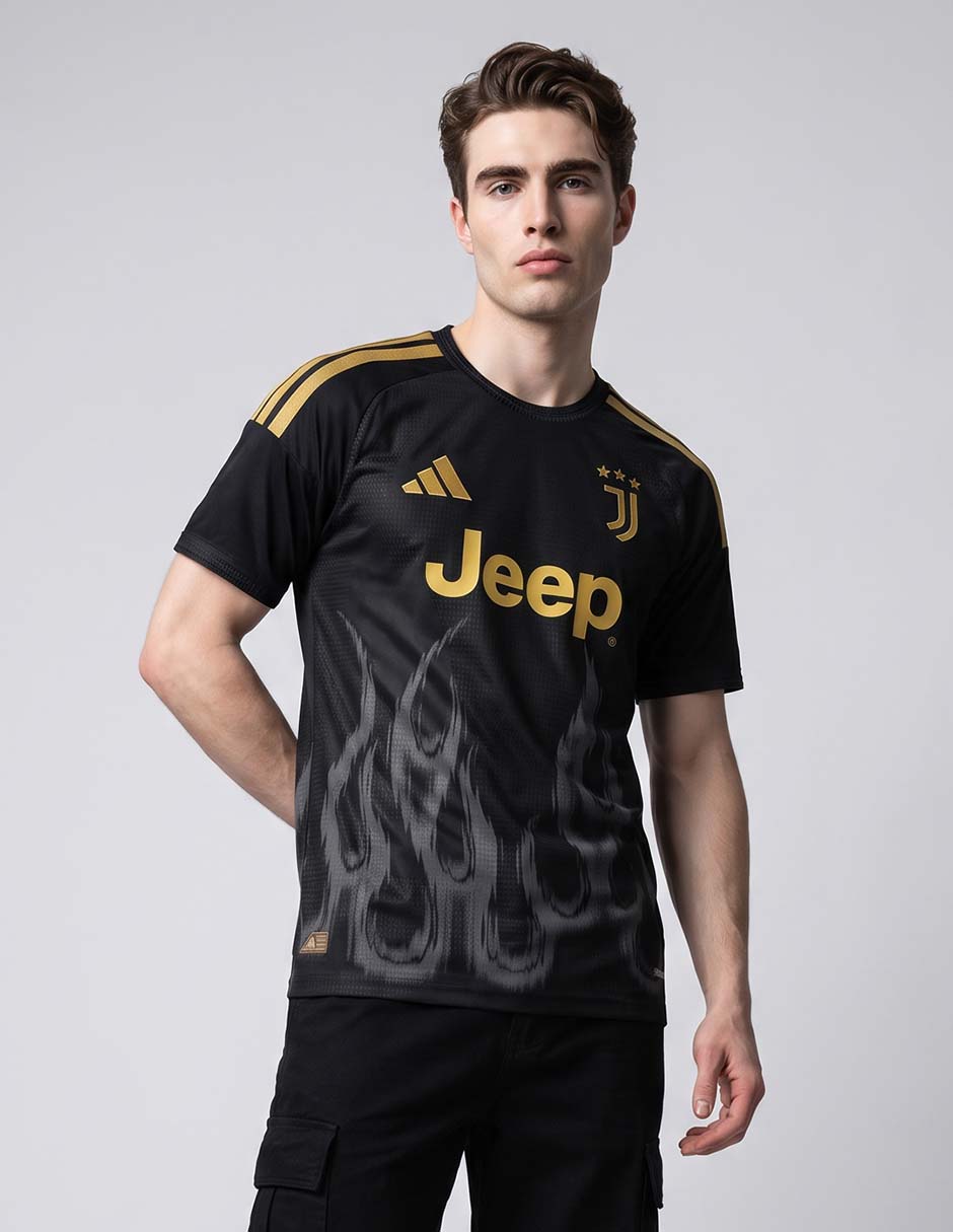 Jersey de Juventus de Turín tercer equipo manga corta para hombre Jersey de Juventus de Turín tercer equipo manga corta para hombre