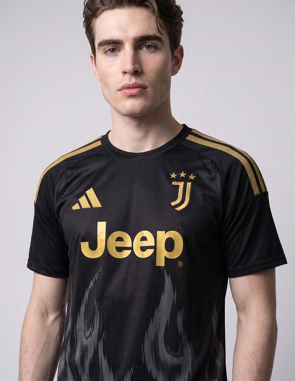 Jersey de Juventus de Turín tercer equipo manga corta para hombre 3