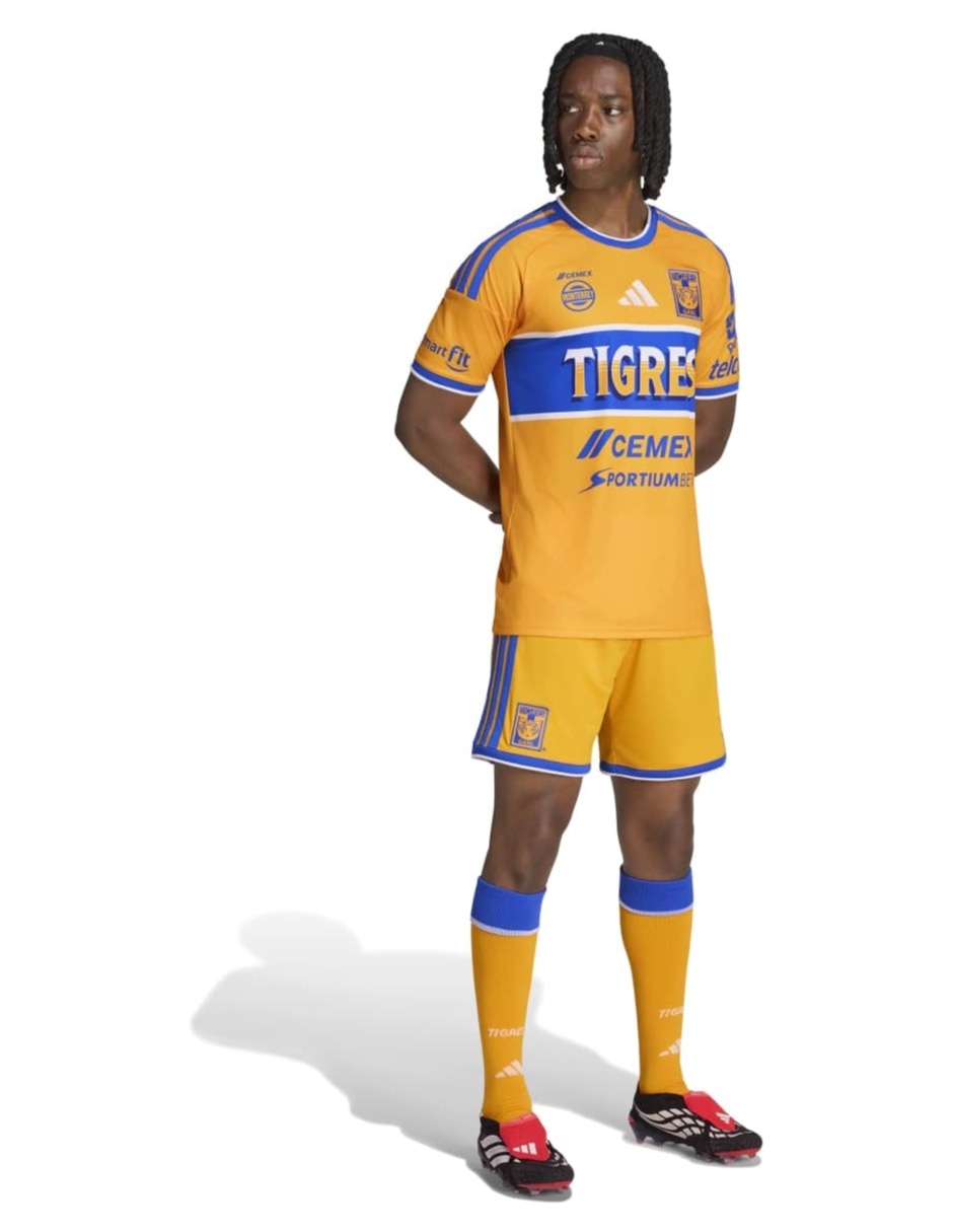 Jersey de tigres uanl tercer equipo de manga corta adidas para hombre