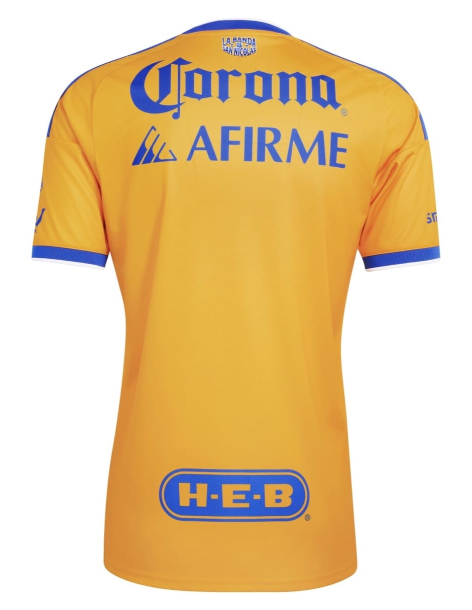 Jersey de tigres uanl tercer equipo de manga corta adidas para hombre