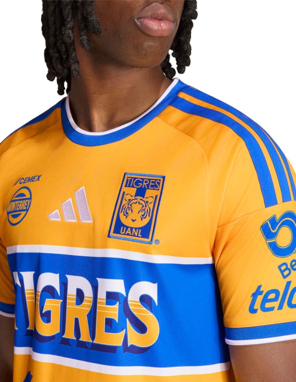 Jersey de tigres uanl tercer equipo de manga corta adidas para hombre