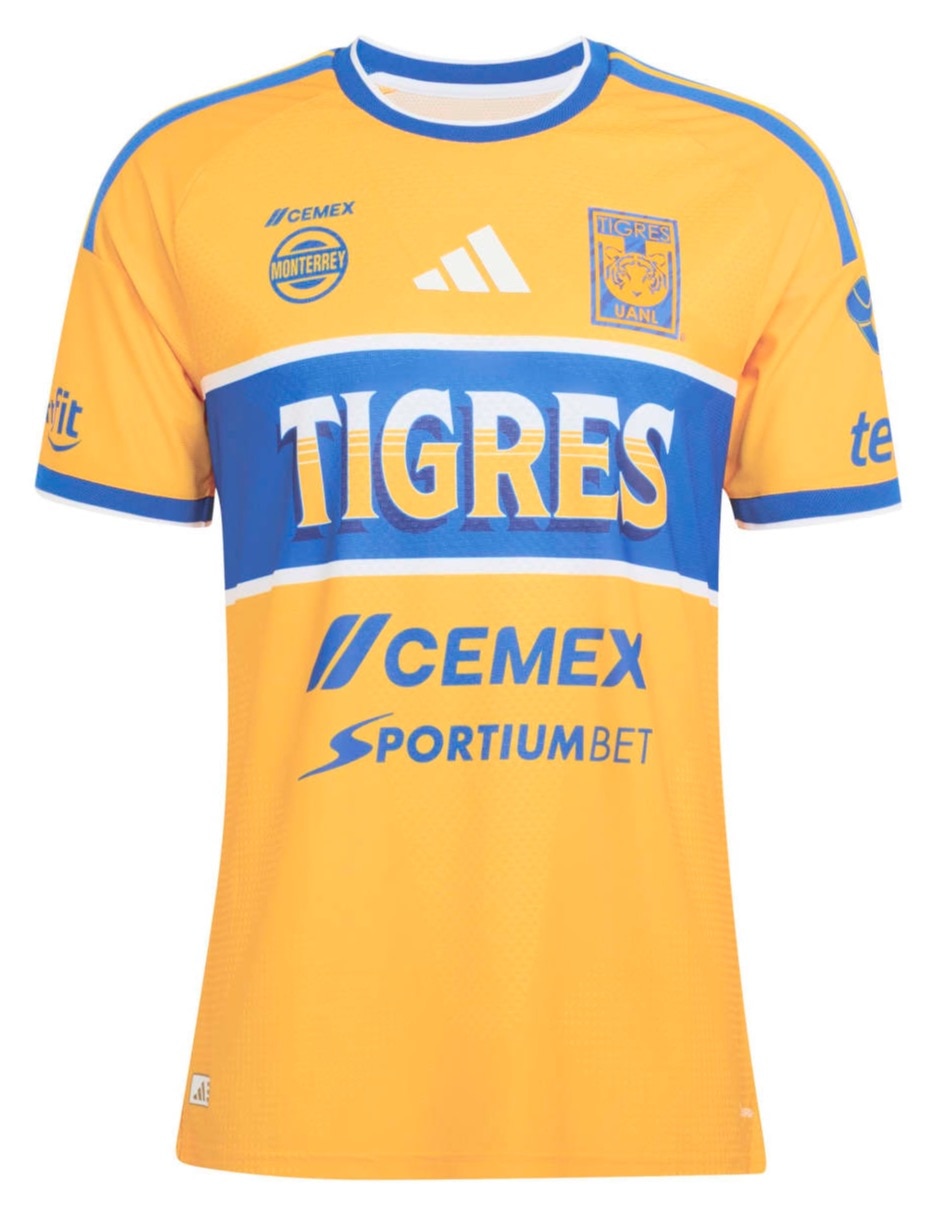 Jersey de tigres uanl tercer equipo de manga corta para hombre 2